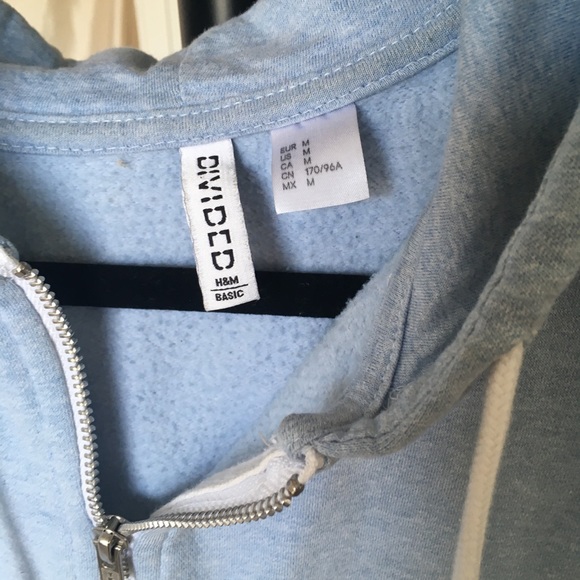 H&M sky blue jacket - Picture 2 of 3